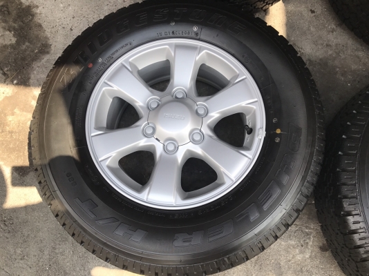 แม็กขอบ16 ป้ายแดง ISUZU Blue Power พร้อมยางใหม่ป้ายแดง 245-70-16