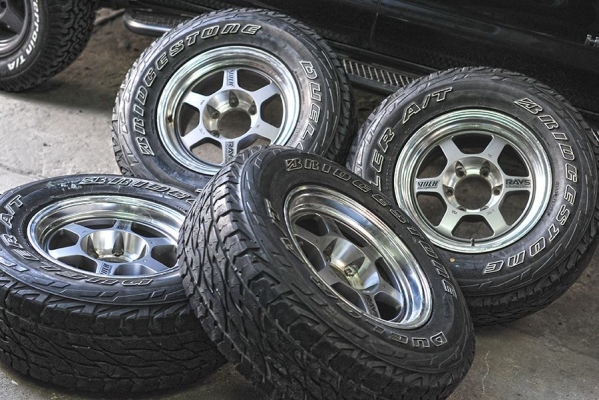 ล้อ TE-37x ยาง Bridgestone AT 265 70 ล้อ TE-37x ยาง Bridgestone AT 265 70
