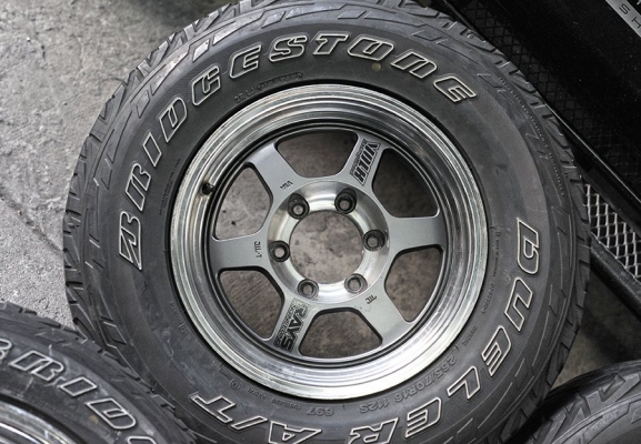 ล้อ TE-37x ยาง Bridgestone AT 265 70