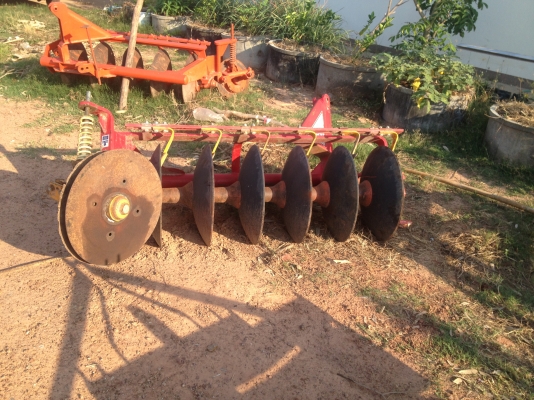 ขายผานพรวน6/22 HUI ใบใหม่ ไม่เคยลงดิน หนัก ไถดีติดมากับยันมาร์ 45แรง ขายผานพรวน6/22 HUI ใบใหม่ ไม่เคยลงดิน หนัก ไถดีติดมากับยันมาร์ 45แรง