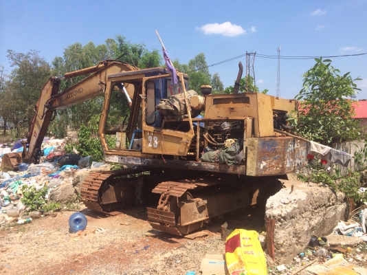 ขายด่วน รถแบคโฮ ใช้งานได้ปกติ