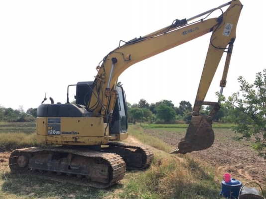 ขาย 785,000 บาท KOMATSU PC128US เครื่องดี ปั้มแรง โช่หนา เอวแน่น ไฟฟ้าครบ แอร์เย็น เอกสารเล่มทะเบียน   รถอยู่ จ.ร้อยเอ็ด โทร&amp;ไอดีไลน์ 0610710295