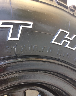 ขายยาง Mud 31ขอบ 15 พร้อมล้อ