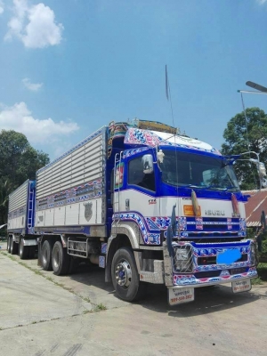 ISUZU DECA 360 ปี 57 ราคา 3,600,000 บาท ดั้มแม่-ลูก วิ่ง 50,000 กม. รถสวย สภาพพร้อมใช้งาน เอกสารพร้อ
