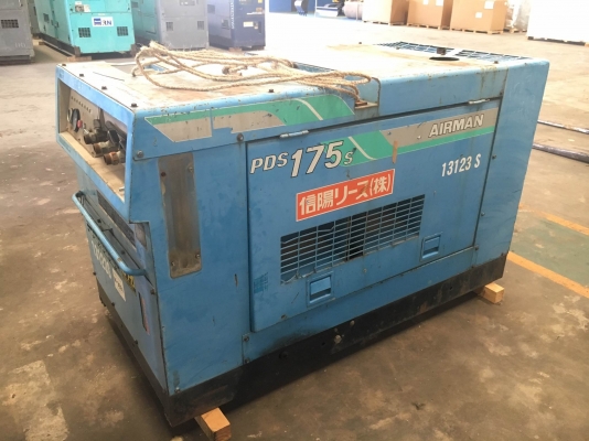 Airman PDS175S : เครื่องปั๊มลม 175cfm : 7บาร์ นำเข้าจากญี่ปุ่น โทร. 080-6565422 (หนิง)