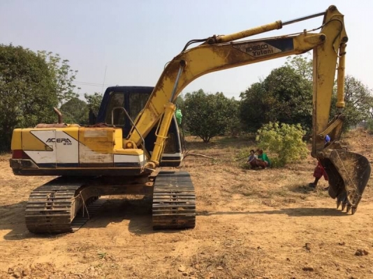 เก่านอก 6 เดือน 755,000 บาท KOBELCO SK100 MARK 3 ราคา เครื่องดี ปั้มแรง โช่หนา เอวแน่น ไฟฟ้าครบ (ขาดมอเตอร์คันเร่ง) เอกสารเล่มทะเบียน  รถอยู่ จ.ร้อยเอ็ด โทร&amp;ไอดีไลน์ 0610710295