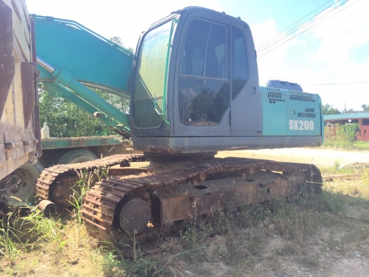 ขายรถแบคโฮ KOBELCO SK200-8 YN12SUPER ขายตามสภาพ สนใจโทร 081-970-1072