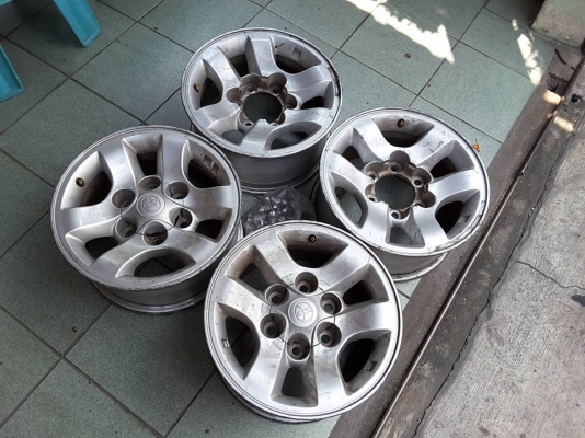 ล้อ Tiger D4D 6/139 ขอบ 15*7 สภาพเดิมๆ 1ชุด