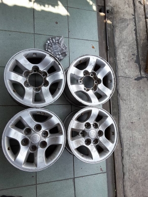 ล้อ Tiger D4D 6/139 ขอบ 15*7 สภาพเดิมๆ 1ชุด