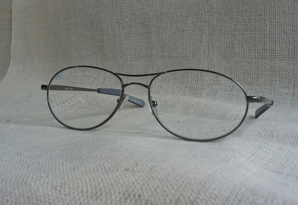 แว่นสายตายาววงรี บิ๊กไซซ์ ที่งดงามที่สุดในโลก  Vintage NINKI handmade in Japan  ค่าสายตา +200