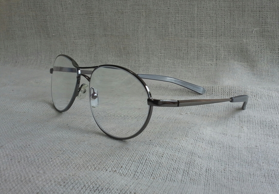 แว่นสายตายาววงรี บิ๊กไซซ์ ที่งดงามที่สุดในโลก  Vintage NINKI handmade in Japan  ค่าสายตา +200