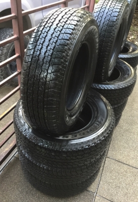 รอบนี้มีมาแค่3ชุดครับ ยาง Bridgestone 245 70 16 ปลายปี16 ดอกเต็ม เนื้อนิ่ม ใช้ยาว ราคาไม่แพง รอบนี้มีมาแค่3ชุดครับ ยาง Bridgestone 245 70 16 ปลายปี16 ดอกเต็ม เนื้อนิ่ม ใช้ยาว ราคาไม่แพง