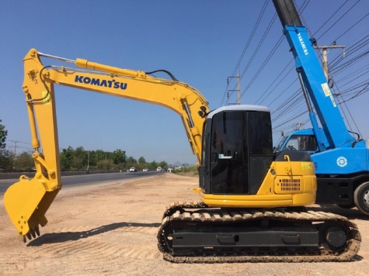 ขายรถแบคโฮ KOMATSU PC128US รถนอกนำเข้าเองจากญี่ปุ่น สภาพสวยพร้อมใช้งาน มีVDOการทำงานครับ
