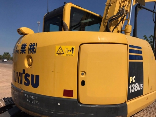 ขายรถแบคโฮ KOMATSU PC138US-8 ปี 2007 อาร์มยาวพิเศษ รถนอกนำเข้าเองจากญี่ปุ่น สภาพสวยพร้อมใช้งาน