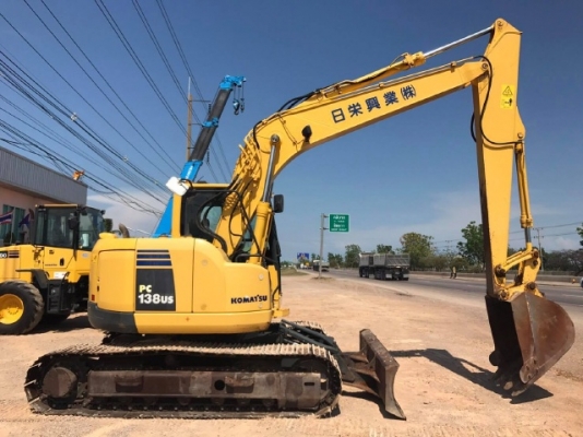 ขายรถแบคโฮ KOMATSU PC138US-8 ปี 2007 อาร์มยาวพิเศษ รถนอกนำเข้าเองจากญี่ปุ่น สภาพสวยพร้อมใช้งาน