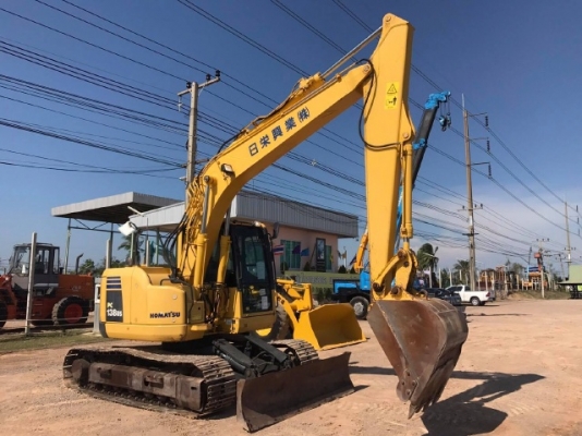ขายรถแบคโฮ KOMATSU PC138US-8 ปี 2007 อาร์มยาวพิเศษ รถนอกนำเข้าเองจากญี่ปุ่น สภาพสวยพร้อมใช้งาน