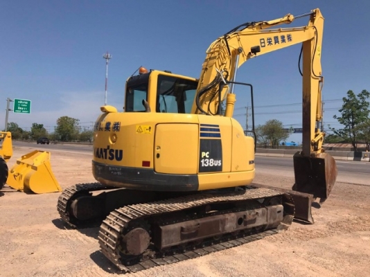 ขายรถแบคโฮ KOMATSU PC138US-8 ปี 2007 อาร์มยาวพิเศษ รถนอกนำเข้าเองจากญี่ปุ่น สภาพสวยพร้อมใช้งาน