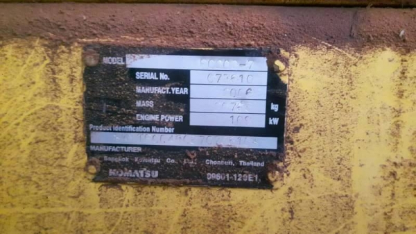 ขาย 1,350,000 KOMATSU PC 200-7 ทำงาน ดี เครื่องดี ปั้มดี โซใหม่ เอวใหม่ สภาพพร้อมใช้ เอกสารอินวอยท์ รถอยู่. ขอนแก่น  090-772-3710 090-772-3708