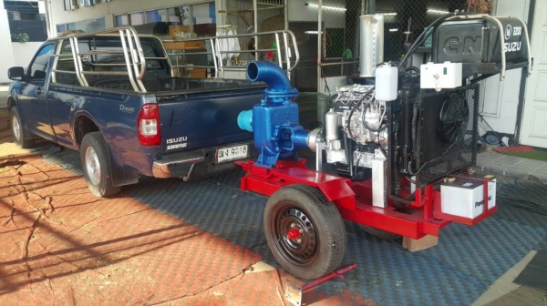 เครื่องสูบนํ้าประกอบใหม่พร้อมใช้งานสูบนํ้าแรงๆ+ประหยัดมาก