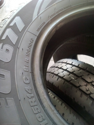 195R14 BRIDGESTONE LEO 677 ชุด 4 เส้น tel.063-286-3551, 081-427-3941 195R14 BRIDGESTONE LEO 677 ชุด 4 เส้น tel.063-286-3551, 081-427-3941