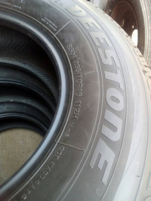 ( ยางขอบ 16 ) 265/70R16 DEESTONE PAYAK 007 ปี14 สวยมาก ชุด 4 เส้น โทร.063-286-3551 ( ยางขอบ 16 ) 265/70R16 DEESTONE PAYAK 007 ปี14 สวยมาก ชุด 4 เส้น โทร.063-286-3551