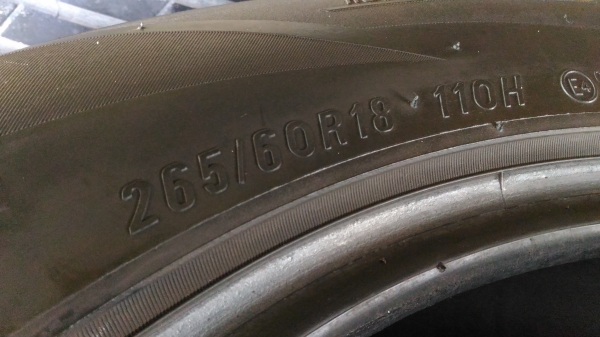 ขายยาง maxxis 265/60/18