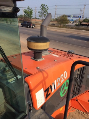 ขายรถตักล้อยาง HITACHI ZW220 (เทียบเท่า WA380-6) ปี 2012 รถนอกนำเข้าจากญี่ปุ่น มีVDOการทำงานครับ