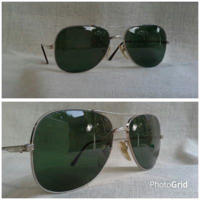 แว่นตาเยอรมันวินเทจ ยุค &#039;70s  โมเดล &#039;หยดน้ำตา&#039;  Vintage LIGA handmade in Germany