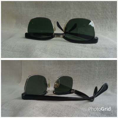 แว่นตาทองขาวเยอรมัน ยุค &#039;50s  โมเดล &#039;คลับมาสเตอร์&#039;  Vintage Rodenstock handmade in Germany