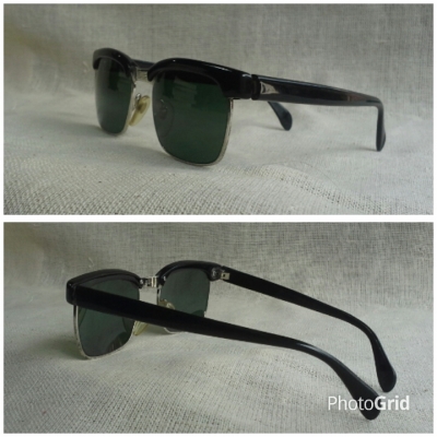 แว่นตาทองขาวเยอรมัน ยุค &#039;50s  โมเดล &#039;คลับมาสเตอร์&#039;  Vintage Rodenstock handmade in Germany