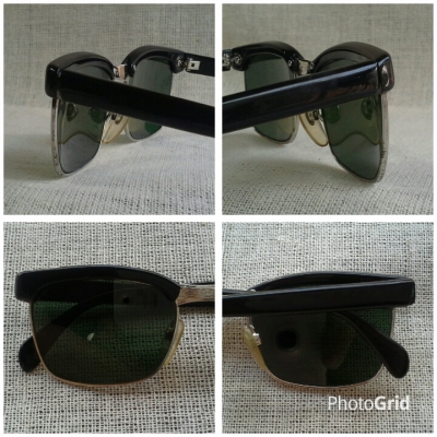แว่นตาทองขาวเยอรมัน ยุค &#039;50s  โมเดล &#039;คลับมาสเตอร์&#039;  Vintage Rodenstock handmade in Germany