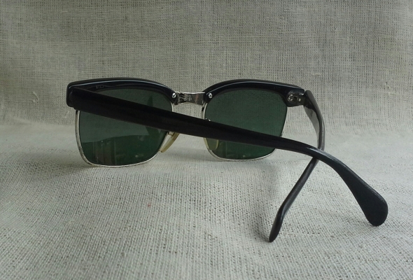 แว่นตาทองขาวเยอรมัน ยุค &#039;50s  โมเดล &#039;คลับมาสเตอร์&#039;  Vintage Rodenstock handmade in Germany