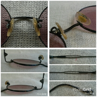 แว่นตาวินเทจ หยดน้ำ จอห์น เลนนอน &#039;เลนส์เล็ก หัวใจโต&#039;  Vintage LICHT handmade in Japan