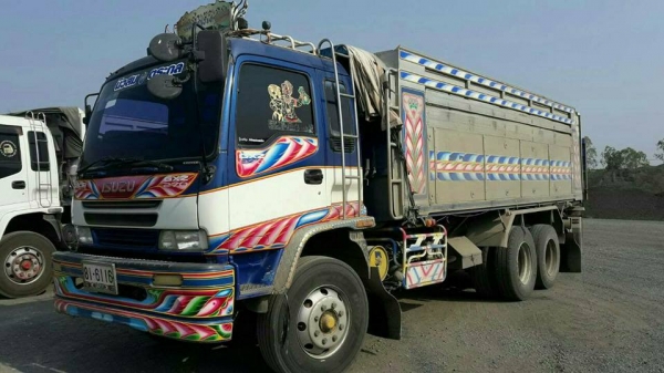 ขายรถพ่วงดั้มแม่ลูก DEGA 270ปี48 ลูก3คาน ราคา1,650,000 สนใจโทร 090-8588220คุณนะ 093-3258446คุณบิว เว