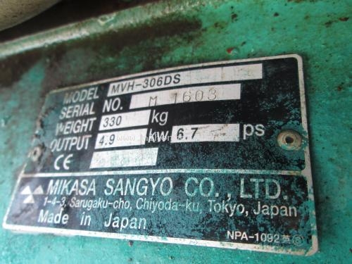 ราคาพิเศษ!!เครื่องตบดินMIKASA MVH-306DS ราคา69,000 บาท รหัสสินค้า80904424 www.nihonmono.com ราคาพิเศษ!!เครื่องตบดินMIKASA MVH-306DS ราคา69,000 บาท รหัสสินค้า80904424 www.nihonmono.com