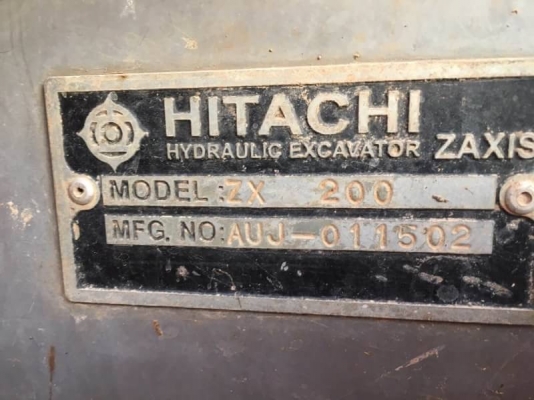 สวยสุดๆ เดิม 1,550,000 บาท HITACHI ZX200-1 ทำงาน 8,800 ชั่วโมง เครื่องดี ไฟฟ้าครบ โช่ใหม่ 2 ข้าง เอวแน่น เอกสารอินวอยท์ รถอยู่ จ.ร้อยเอ็ด โทร&ไอดีไลน์ 0610710295 สวยสุดๆ เดิม 1,550,000 บาท HITACHI ZX200-1 ทำงาน 8,800 ชั่วโมง เครื่องดี ไฟฟ้าครบ โช่ใหม่ 2 ข้าง เอวแน่น เอกสารอินวอยท์ รถอยู่ จ.ร้อยเอ็ด โทร&ไอดีไลน์ 0610710295