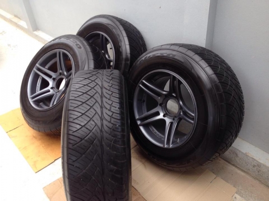ขายล้อแม็ก MR5 งาน cosmis แท้ พร้อมยางเทพสวยๆ โทร.089-4050202