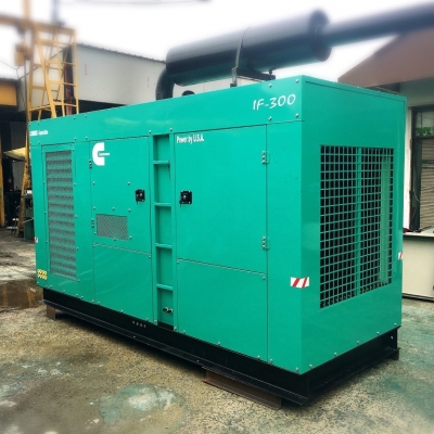 เครื่องปั่นไฟCUMMINS300kva.AUTO USA.รับประกัน1ปี
