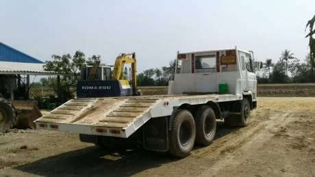 KOMATSU PC100-5 + เทรเลอร์
