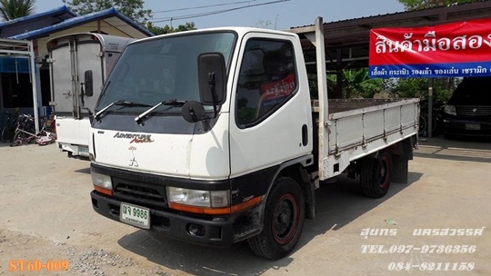 ขายด่วน รถบรรทุก 4 ล้อMITSUBISHI CANTER 110 แรง  (ไม่ติดเวลา) ปี 47  รถห้างแท้ เดิมๆ  พร้อมใช้งาน