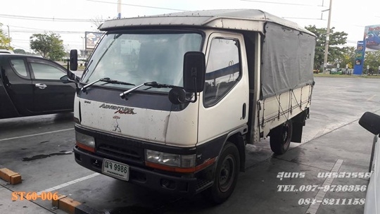 ขายด่วน รถบรรทุก 4 ล้อMITSUBISHI CANTER 110 แรง  (ไม่ติดเวลา) ปี 47  รถห้างแท้ เดิมๆ  พร้อมใช้งาน