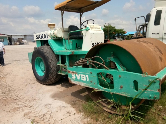 ขายรถบด SAKAI SV91 เพลาเดี่ยว ราคา 540000 ขายรถบด SAKAI SV91 เพลาเดี่ยว ราคา 540000