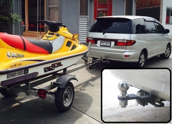 ชุดลากเรือสำหรับรถเก๋ง Honda Toyota Nissan