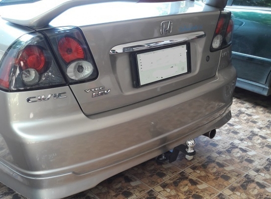 ชุดลากเรือสำหรับรถเก๋ง Honda Toyota Nissan