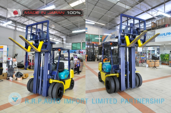 ขายรถโฟล์คลิฟท์มือสอง KOMATSUKOMATSU รุ่น FD25-12-51096 นำเข้าไม่เคยใช้งานในไทย