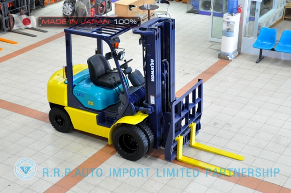 ขายรถโฟล์คลิฟท์มือสอง KOMATSUKOMATSU รุ่น FD25-12-51096 นำเข้าไม่เคยใช้งานในไทย