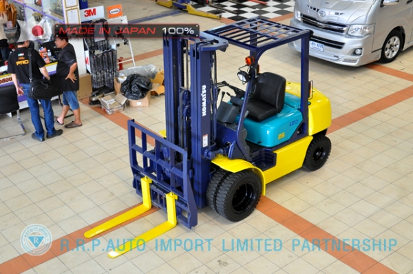 ขายรถโฟล์คลิฟท์มือสอง KOMATSUKOMATSU รุ่น FD25-12-51096 นำเข้าไม่เคยใช้งานในไทย