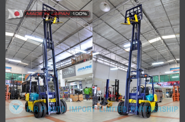 ขายรถโฟล์คลิฟท์มือสอง KOMATSUKOMATSU รุ่น FD25-12-51096 นำเข้าไม่เคยใช้งานในไทย
