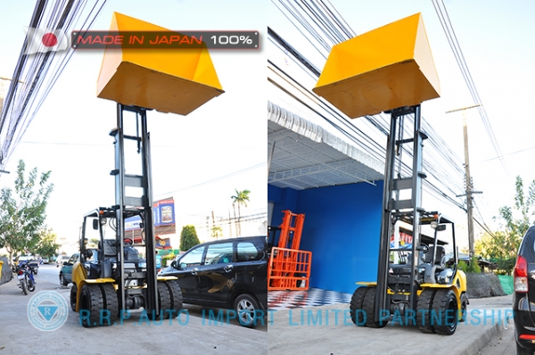 ขายรถโฟล์คลิฟท์มือสอง KOMATSU รุ่น FD30T-16-724251 นำเข้าไม่เคยใช้งานในไทย