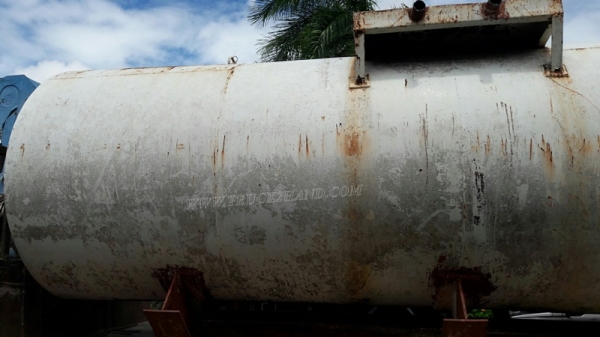 ถังน้ำ ขนาดบรรจุ 10,000 ลิตร ถังยาว 4.90 เมตร